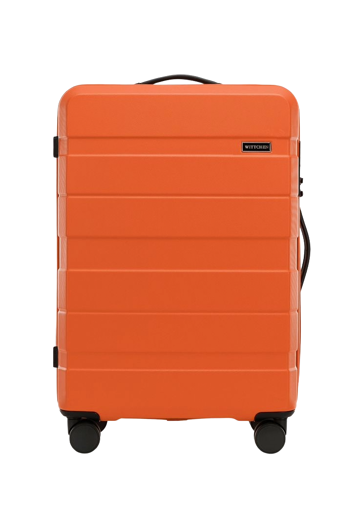 Orange suitcase